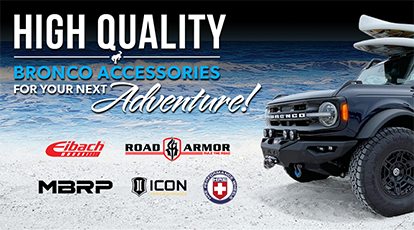 Shop High-Quality Ford Bronco Sport Parts & Accessories